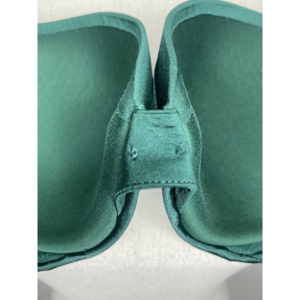 Victoria’s Secret Push-Up Pigeonnant Emerald Green Size 36B - Picture 7 of 12